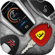 Keys simulator and cars sounds Icon